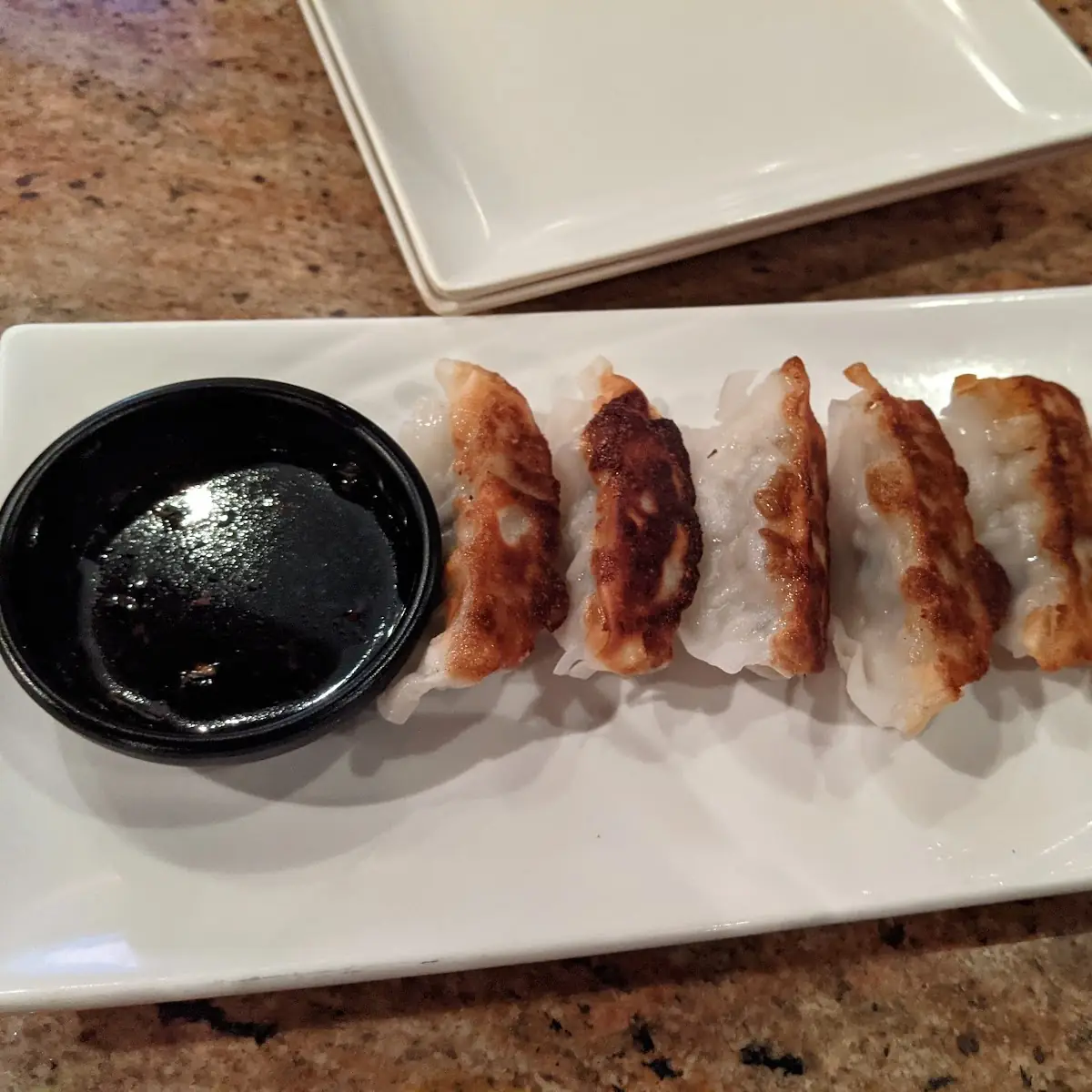 Japanese Pot Stickers 日本锅贴 with Chicken Pork and Veggies – Choice of Steamed or Pan-Fried